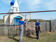 Специалисты «Газпром газораспределение Ульяновск» проводят подключение котельной храма к сетевому газу