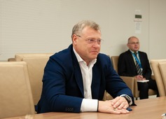 Рабочая встреча генерального директора ООО «Газпром межрегионгаз» и губернатора Астраханской области