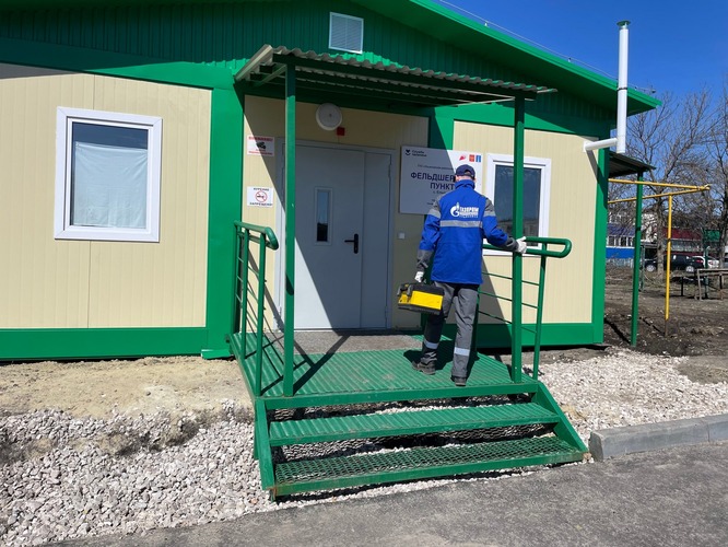 Специалисты «Газпром газораспределение Ульяновск» провели работы по газификации ФАПа в селе Елшанка Ульяновского района Ульяновской области