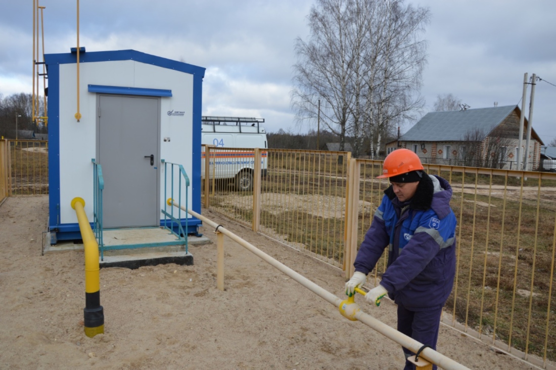 В Шумячском районе Смоленской области газифицированы две деревни