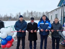 Торжественное открытие объекта «Газоснабжение д. Малые Зимницы Кировского района Калужской области»