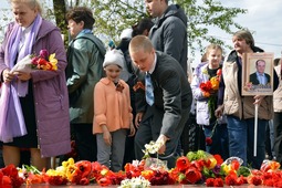 Торжественная церемония по подключению к сетевому газу мемориала в селе Екимовичи Рославльского муниципального округа Смоленской области