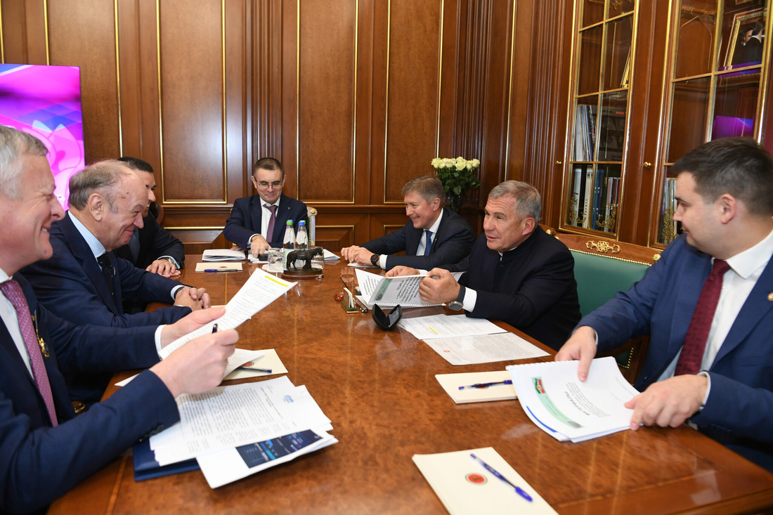 Рабочая встреча о газификации Республики Татарстан