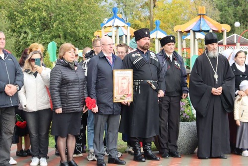 Торжественное мероприятие в станице Запорожской