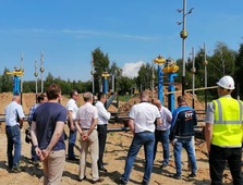 Инспекция строительства газопровода-отвода в Ивановской области