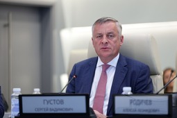 Сергей Густов на заседании федерального штаба по газификации