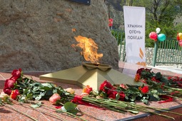 Вечный огонь в селе Курми