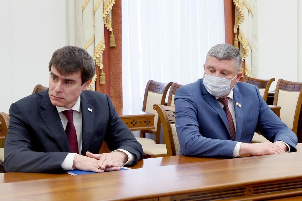 встреча представителей Группы Газпром межрегионгаз и Главы Республики Мордовия