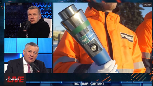 Генеральный директор ООО «Газпром межрегионгаз» Сергей Густов в студии телеканала «Соловьев LIVE»