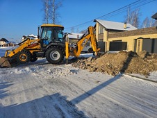 Строительство сетей в д. Лога