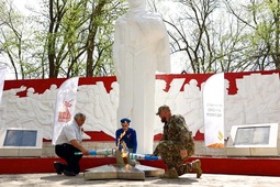Зажжение Вечного огня